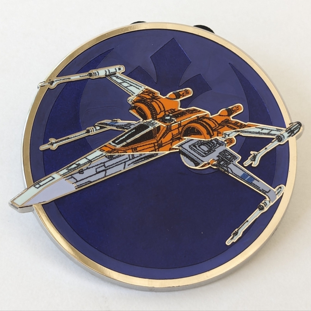 2019 Disney Parks Pin Trading Star Wars Rise of Skywalker X Wing Poe Dameron
